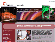 Tablet Screenshot of powercad.com.au